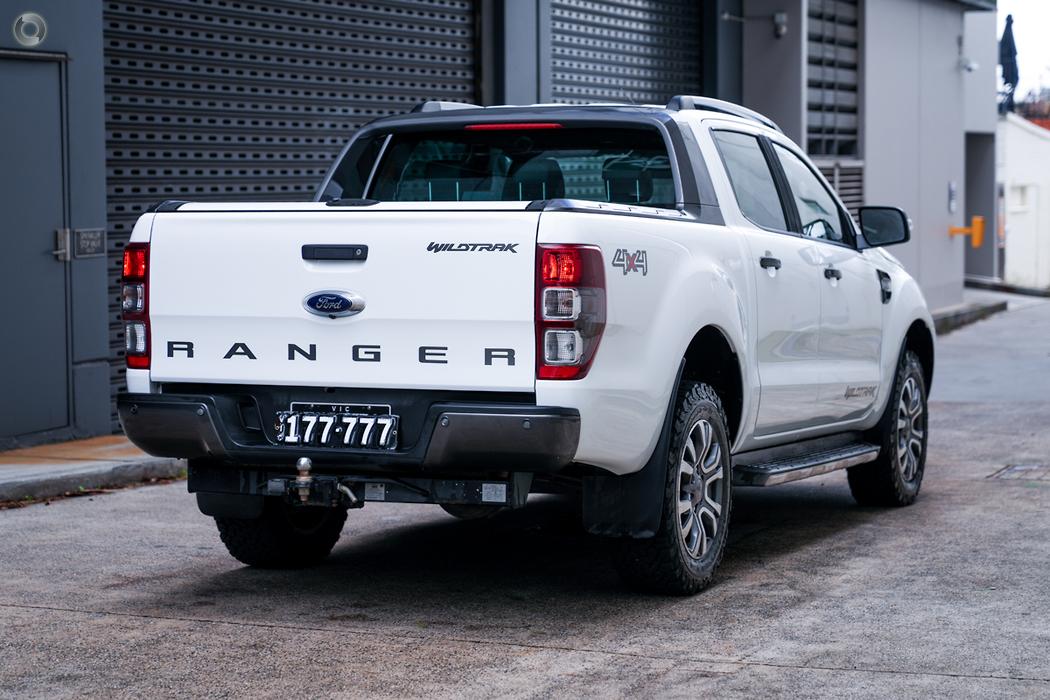 2017 Ford Ranger PX MkII Wildtrak Utility Double Cab 4dr Spts Auto 6sp 4×4 911kg 3.2DT #195