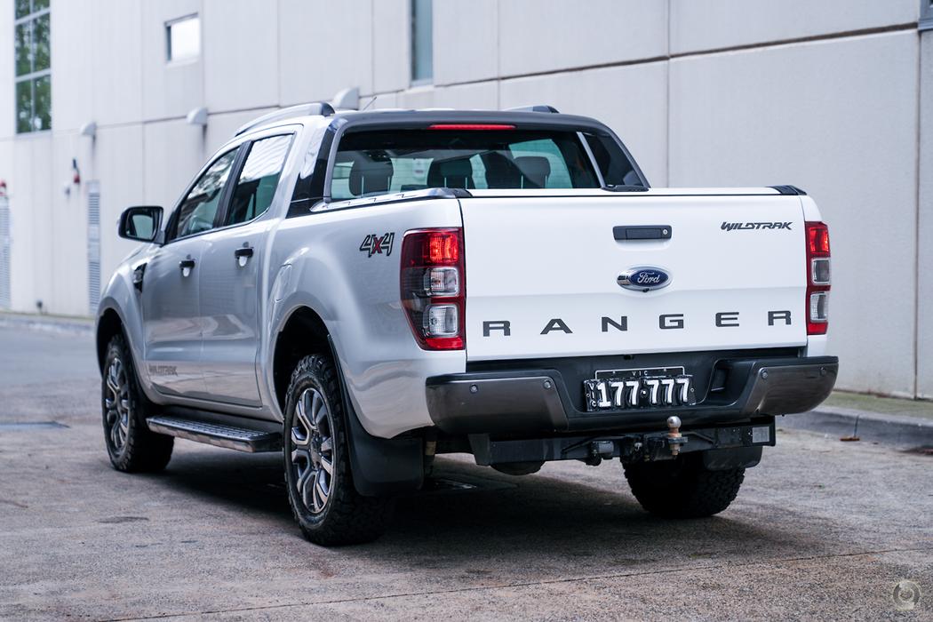2017 Ford Ranger PX MkII Wildtrak Utility Double Cab 4dr Spts Auto 6sp 4×4 911kg 3.2DT #195