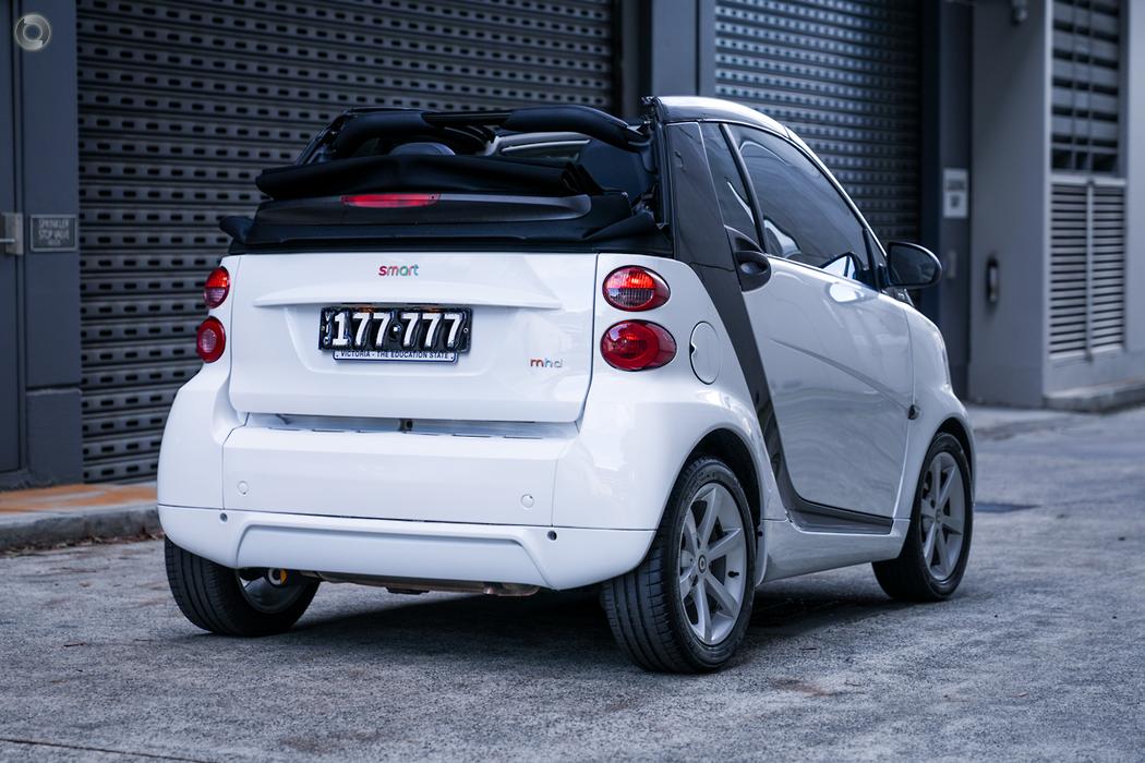 
								2011 smart fortwo 451 MY09 pulse mhd Cabriolet 3dr Softip 5sp 1.0i #240 sold full									