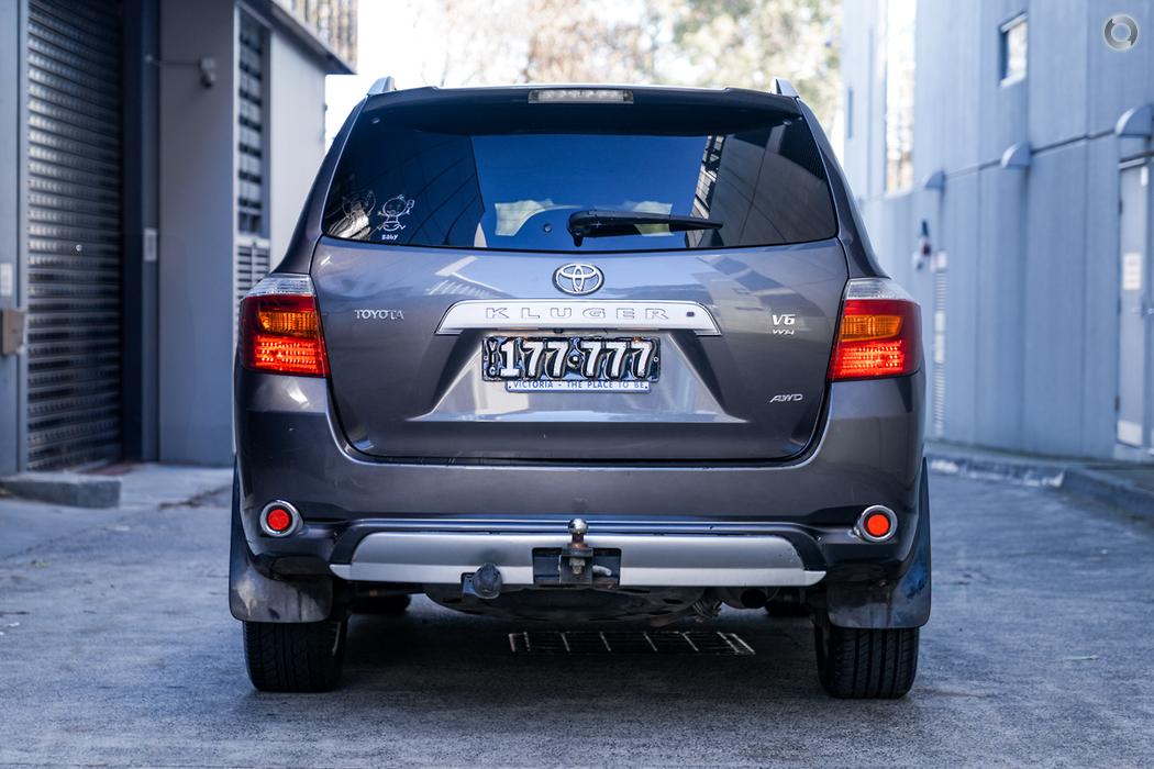 
								2009 Toyota Kluger GSU45R Grande Wagon 7st 5dr Spts Auto 5sp AWD 725kg 3.5i #244 sold full									