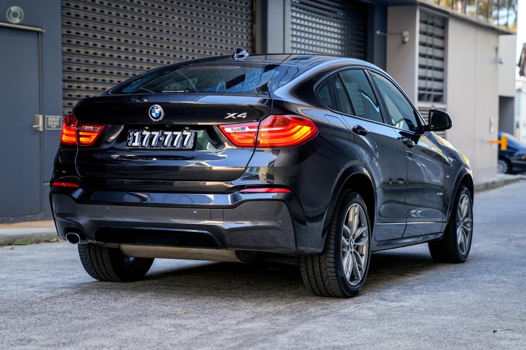 2017 BMW X4 F26 xDrive20i Coupe 5dr Steptronic 8sp 4×4 590kg 2.0T #336 sold