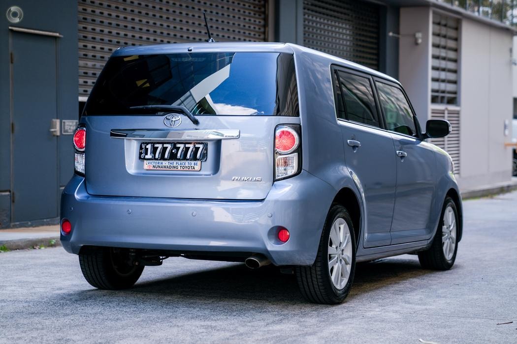 2012 Toyota Rukus AZE151R Build 1 Hatch 5dr Spts Auto 4sp 2.4i #380