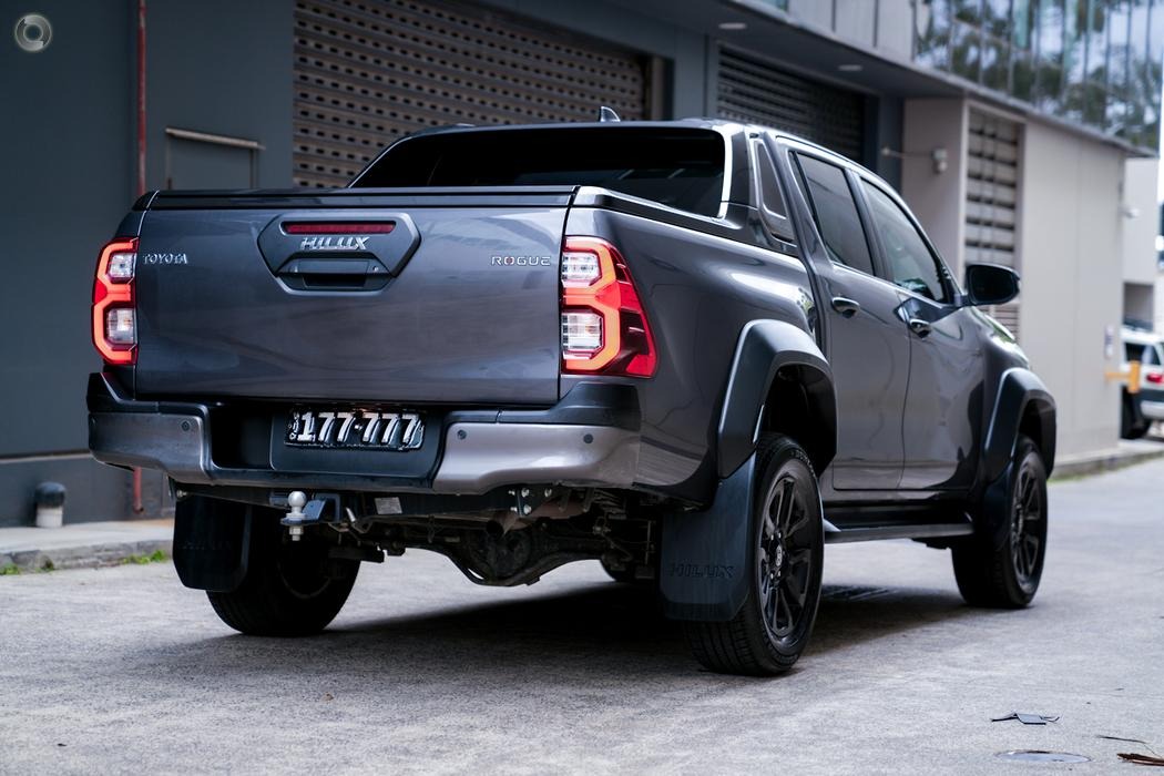 2023 Toyota Hilux GUN126R Rogue Utility Double Cab 4dr Spts Auto 6sp 4×4 795kg 2.8DT #378 sold