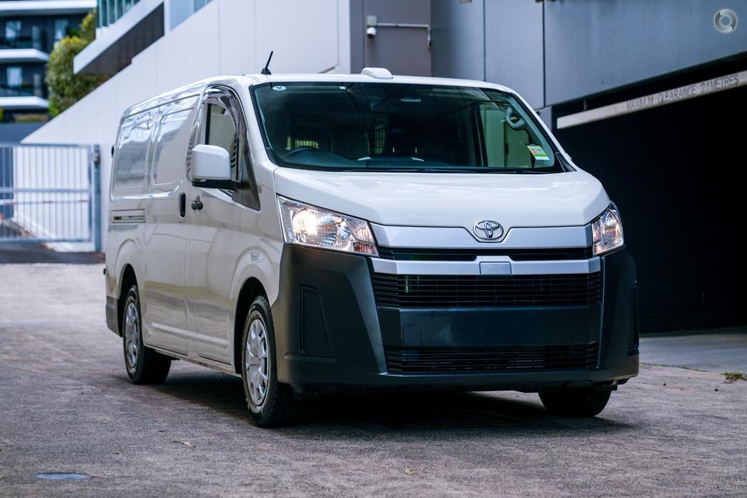 2023 Toyota Hiace GDH300R Van LWB 5dr Spts Auto 6sp 1055kg 2.8DT (Barn Door) sold