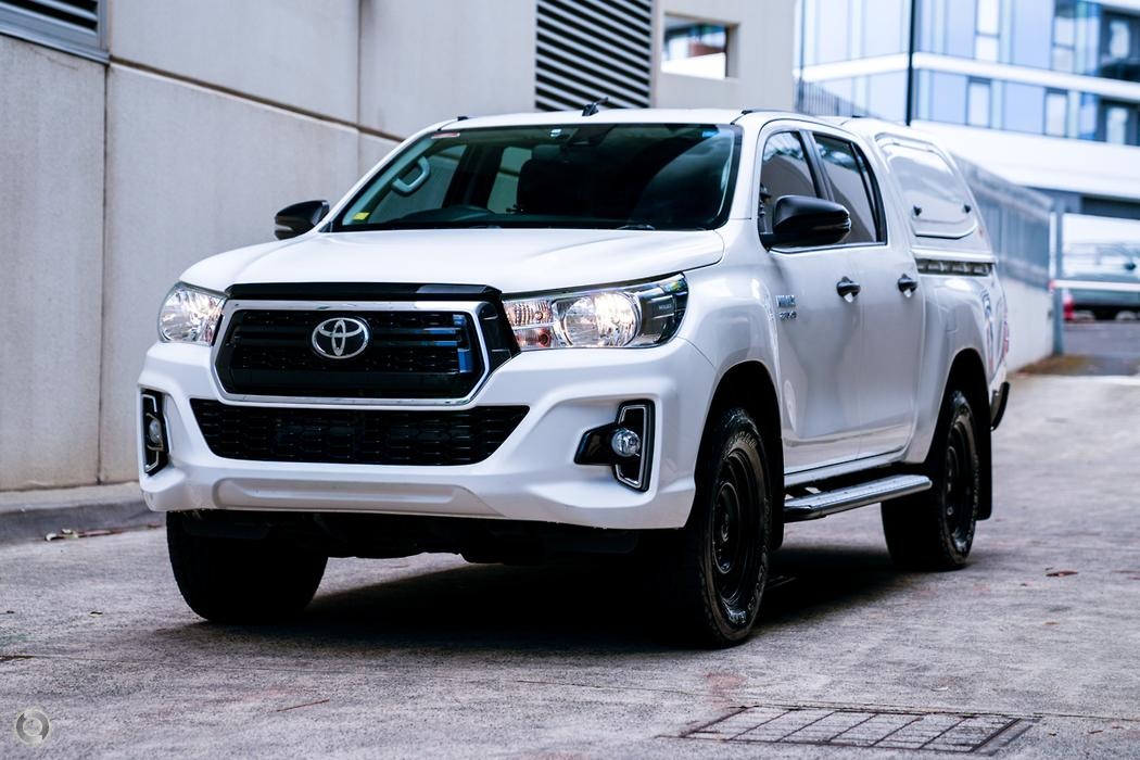 2020 Toyota Hilux GUN126R SR Utility Double Cab 4dr Spts Auto 6sp 4×4 955kg 2.8DT #404 sold