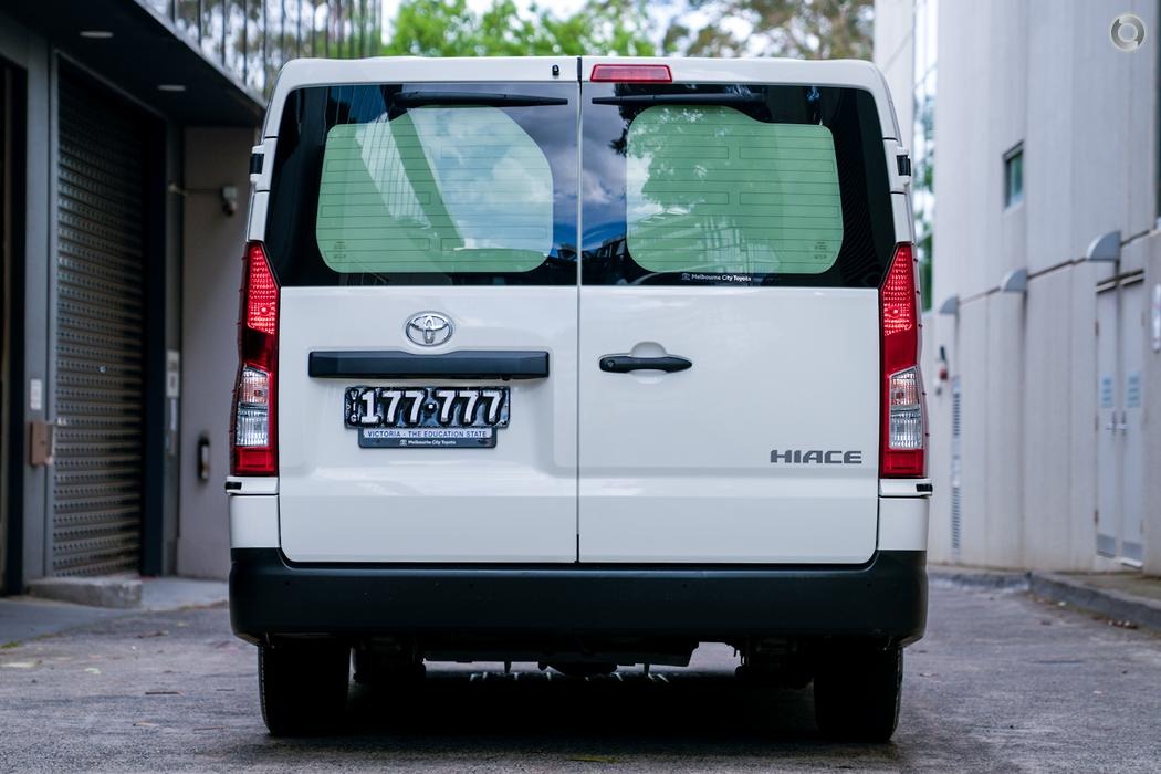 2023 Toyota Hiace GDH300R Van LWB 5dr Spts Auto 6sp 1055kg 2.8DT (Barn Door) sold