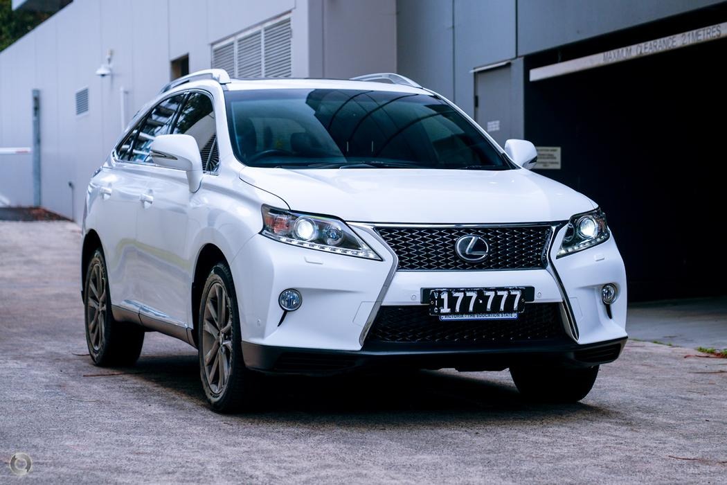 2014 Lexus RX GGL15R RX350 F Sport Wagon 5dr Spts Auto 6sp 4×4 460kg 3.5i – #421 sold