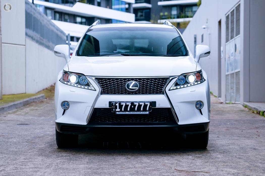 2014 Lexus RX GGL15R RX350 F Sport Wagon 5dr Spts Auto 6sp 4×4 460kg 3.5i – #421 sold