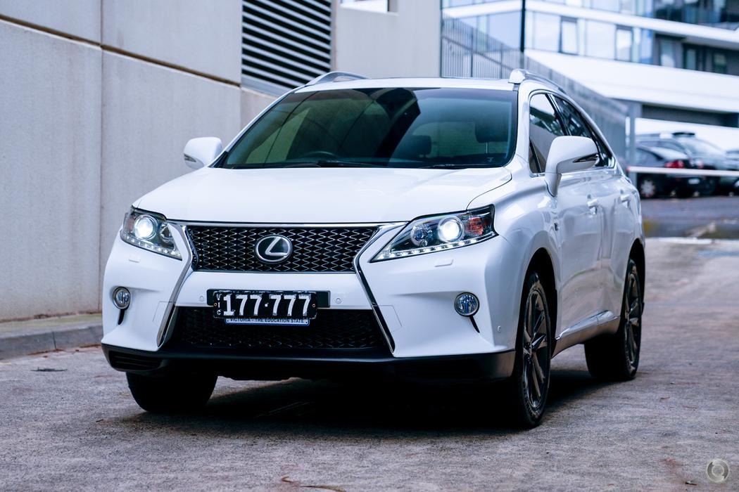 2014 Lexus RX GGL15R RX350 F Sport Wagon 5dr Spts Auto 6sp 4×4 460kg 3.5i – #421 sold