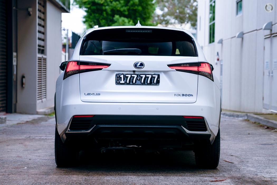 2020 Lexus NX AYZ10R NX300h Luxury Wagon 5dr E-CVT 6sp 2WD 490kg 2.5i105kW Hybrid #417 sold