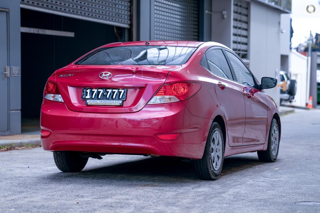 2014 Hyundai Accent RB2 MY15 Active Sedan 4dr Spts Auto 4sp 1.6i #448