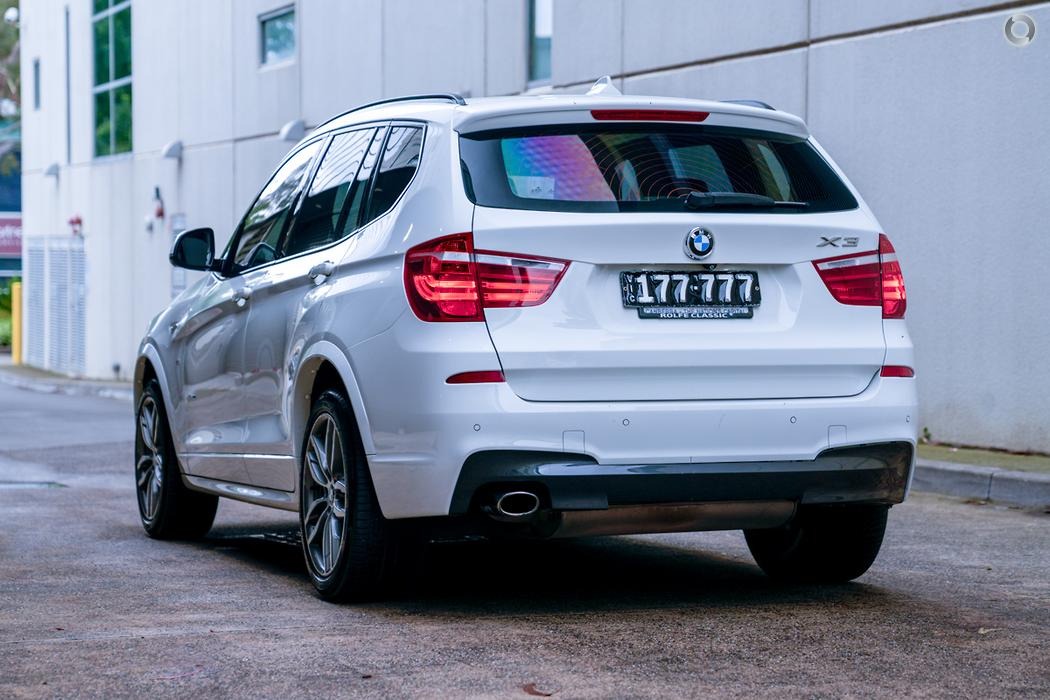2015 BMW X3 F25 LCI MY0414 xDrive20i Wagon 5dr Steptronic 8sp 4×4 590kg 2.0T – #490 sold