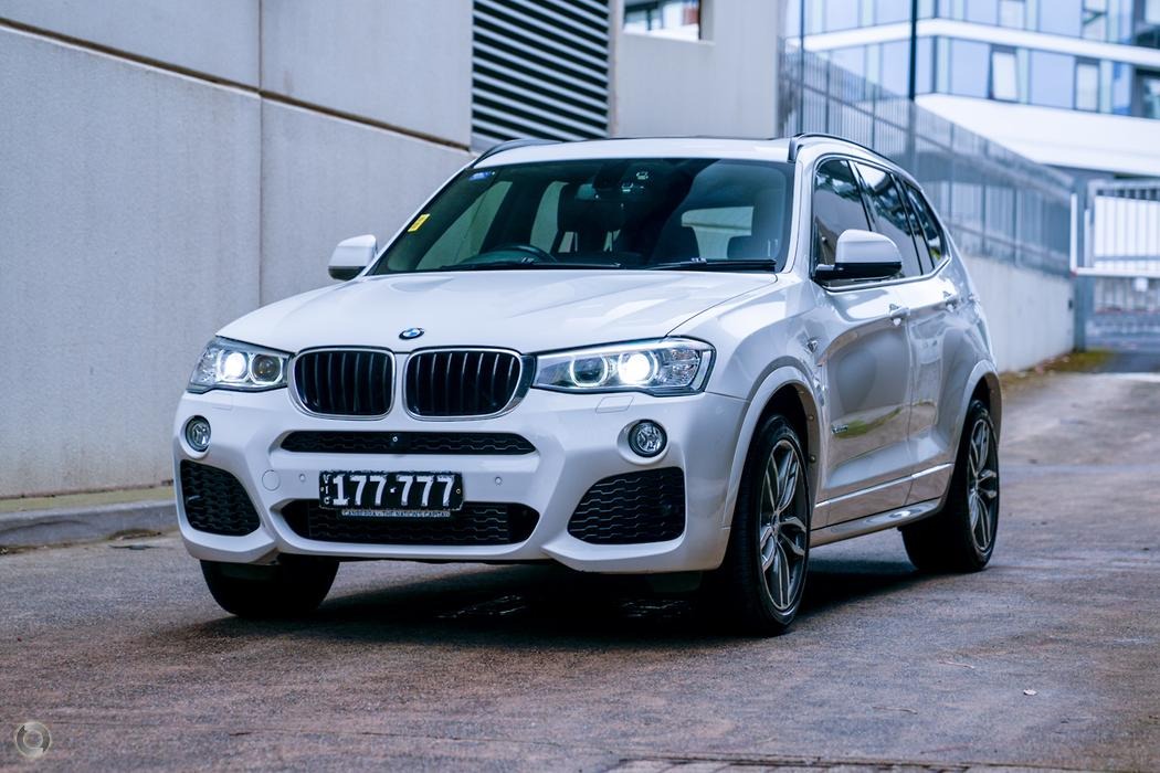 2015 BMW X3 F25 LCI MY0414 xDrive20i Wagon 5dr Steptronic 8sp 4×4 590kg 2.0T – #490 sold