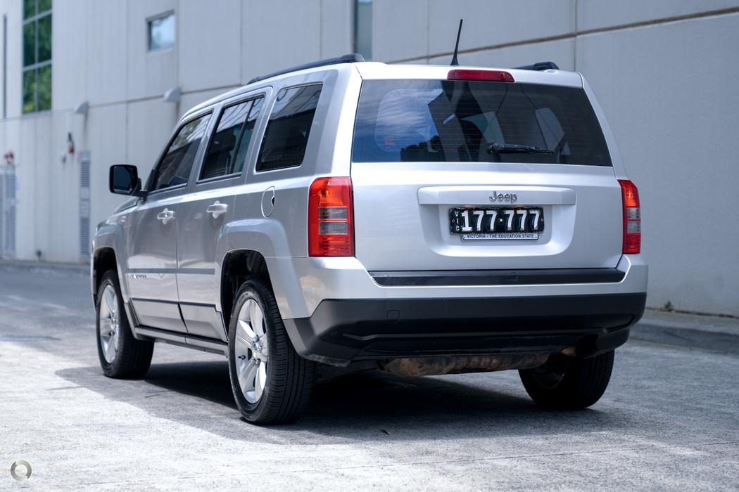 2012 Jeep Patriot MK MY2012 Sport Wagon 5dr CVT Auto Stick 6sp 4×2 485kg 2.0i – #540 sold