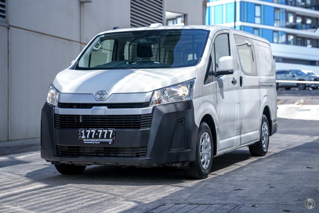 2022 Toyota Hiace GDH300R Van LWB 5dr Spts Auto 6sp 1055kg 2.8DT (Barn Door) #576 sold