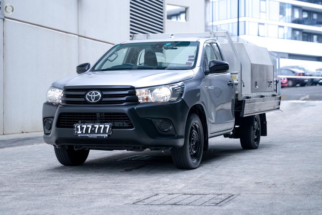 2023 Toyota Hilux TGN121R Workmate Cab Chassis Single Cab 2dr Spts Auto 6sp 4×2 1240kg 2.7i – #552 sold