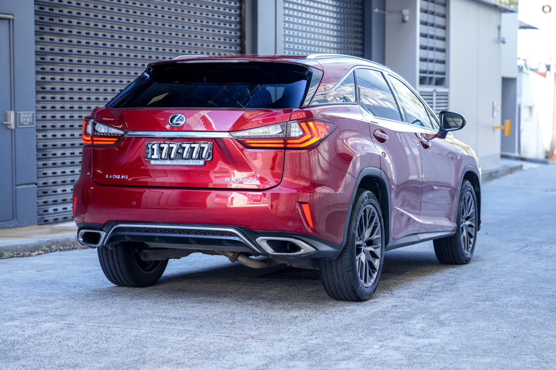 
								2016 Lexus RX AGL20R RX200t F Sport Wagon 5dr Spts Auto 6sp, 2.0T – #684 full									