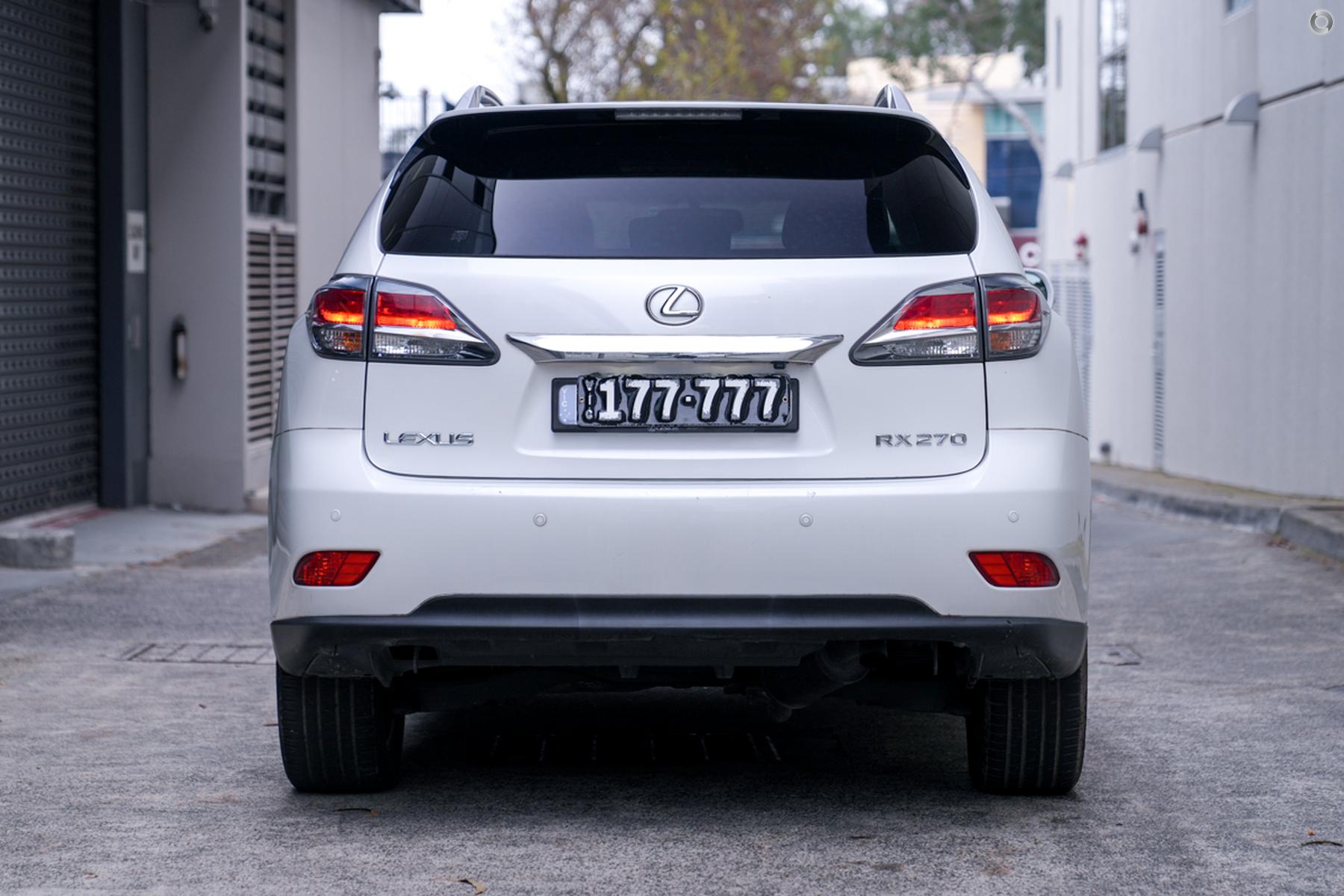 2015 Lexus RX AGL10R RX270 Wagon 5dr Spts Auto 6sp 460kg 2.7i – #824