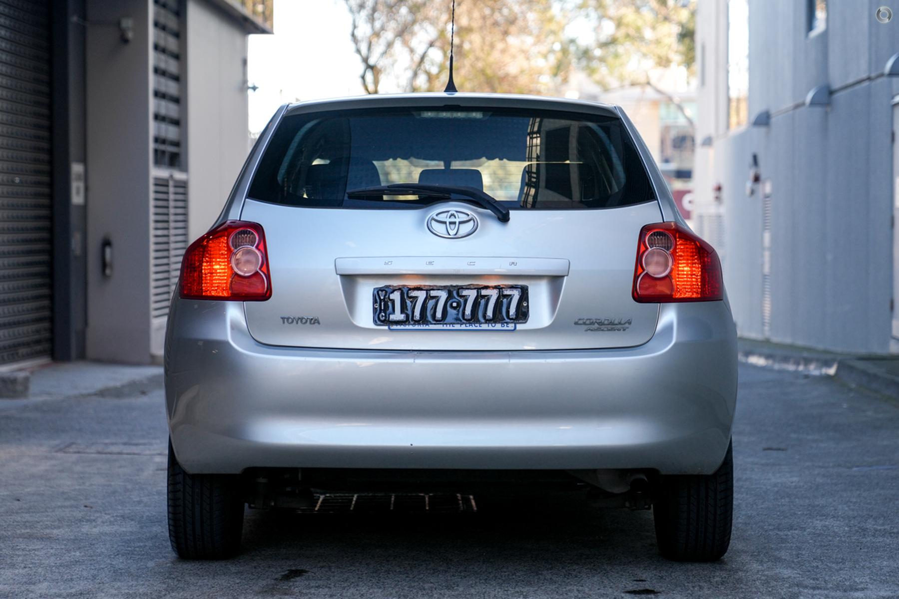 2008 Toyota Corolla ZRE152R Ascent Hatchback 5dr Auto 4sp 1.8i – #TBA
